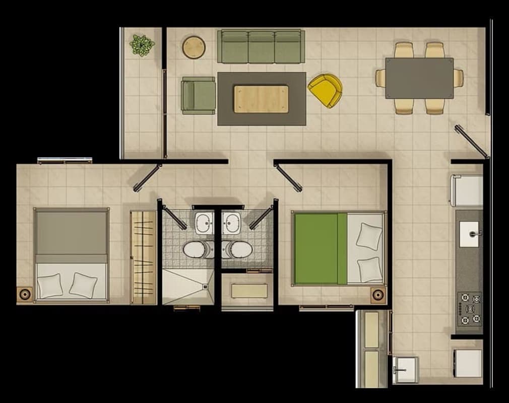 SE VENDEN APARTAMENTOS EN PEDREGAL